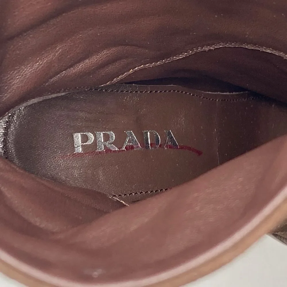 Prada Suede Booties size 39.5